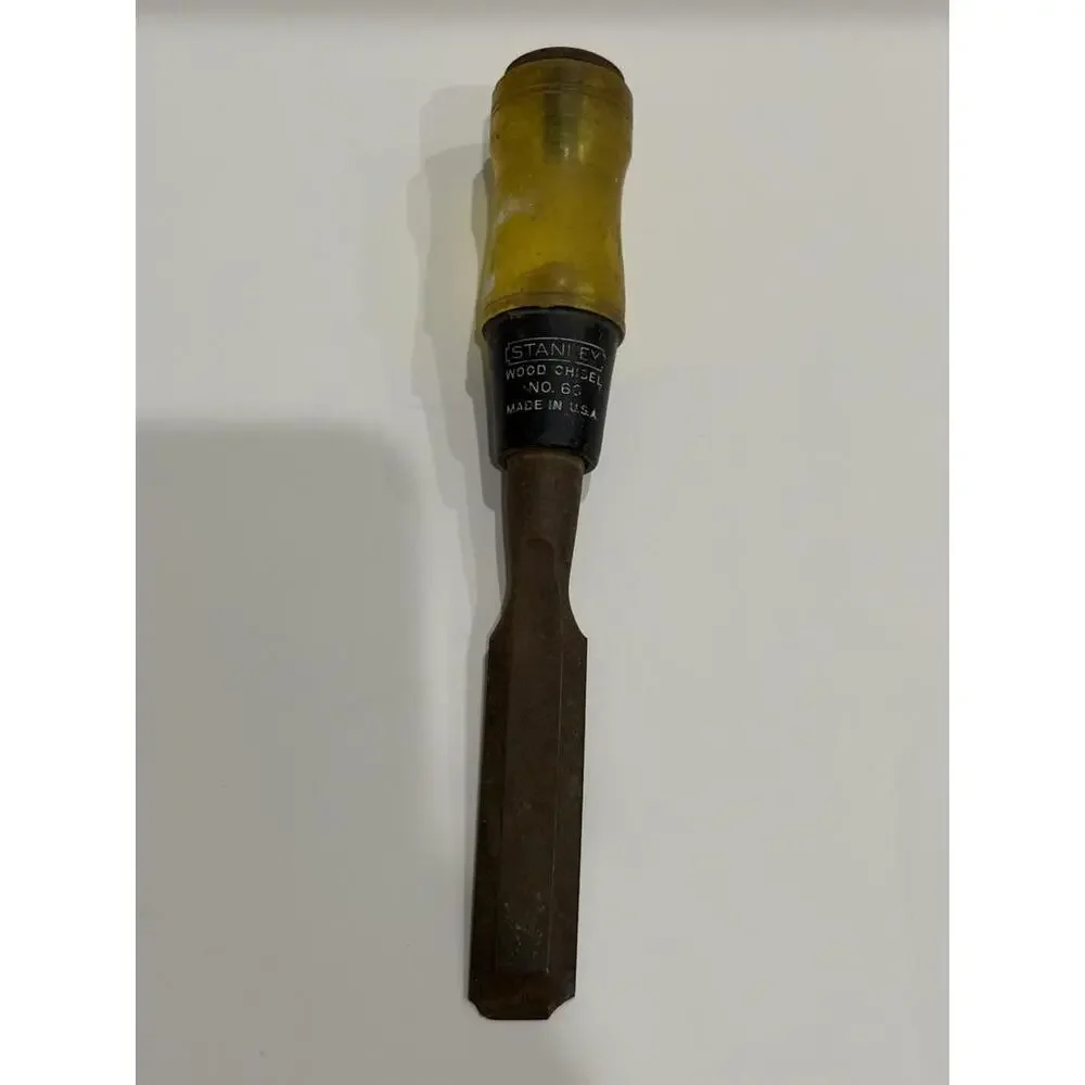 Vintage Stanley No. 60 Wood Chisel - Picture 3 of 4
